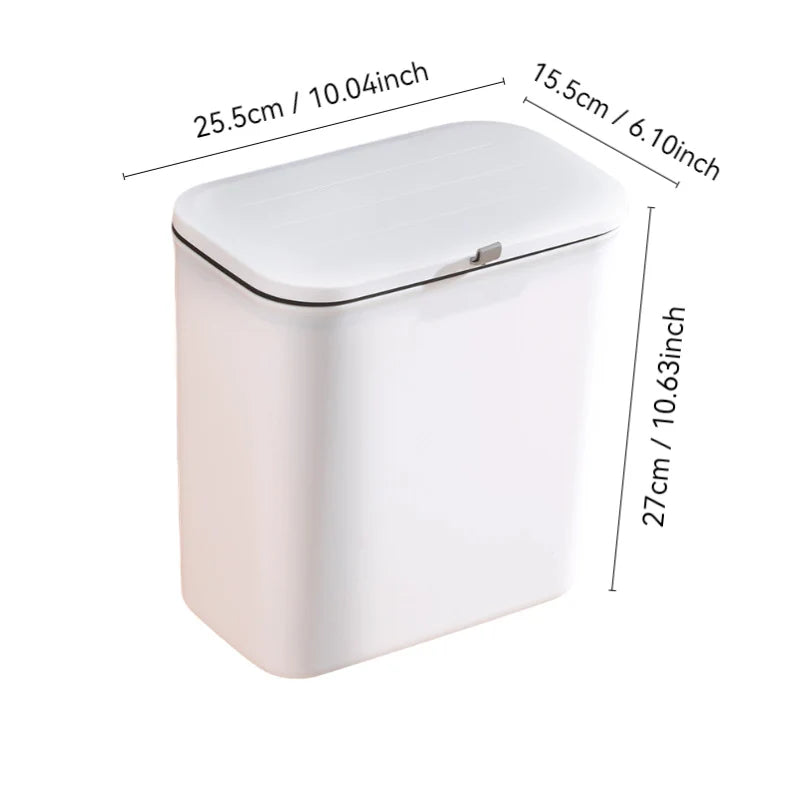 Modern Kitchen Compost Bin – Leakproof, Odor-Resistant Food Waste Container with Removable Lid, Eco-friendly