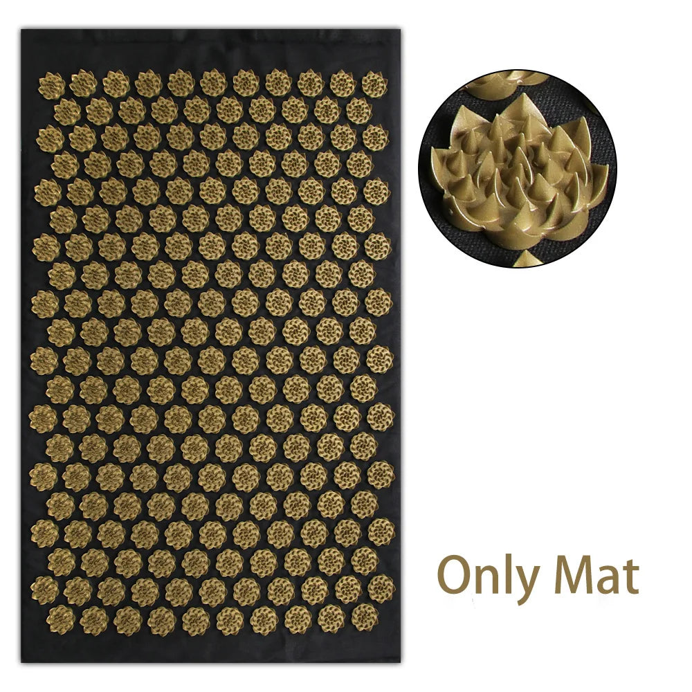 Rooted Relief Set – Acupressure Mat & Pillow for Natural Release & Deep Calm