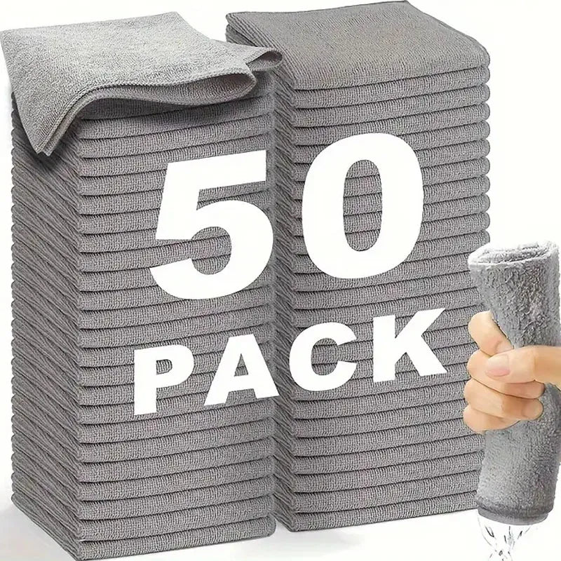Bamboo Dish Towels – Reusable, Super Absorbent, Eco-Friendly (Multi-Pack Options)